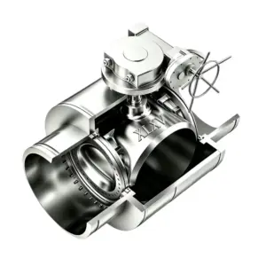 Five-Eccentric Heating Ball Valve