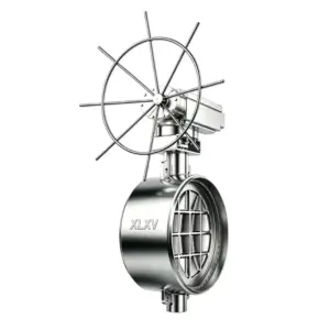 Five-Eccentric Welded Butterfly Valve