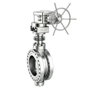 High Temperature and High Pressure Five-Eccentric Ball Valve