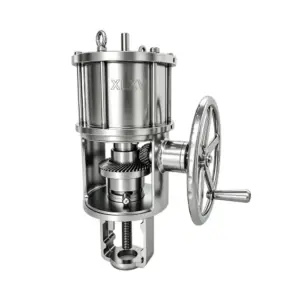 Linear Stroke Cylinder with Side-mounted Handwheel