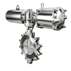 Pneumatic ASME Lug Butterfly Valve