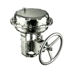 Pneumatic Diaphragm Actuator with Side-mounted Handwheel