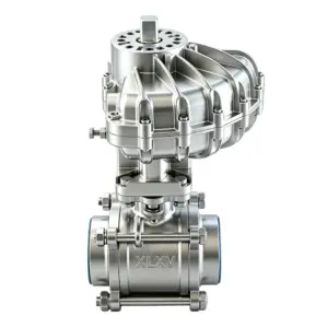 Pneumatic Female Threaded Ball Valve