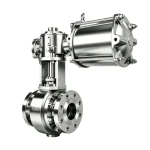 Pneumatic Fixed Type Flanged Ball Valve
