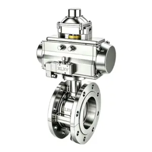 Pneumatic Soft-seated Flanged Butterfly Valve