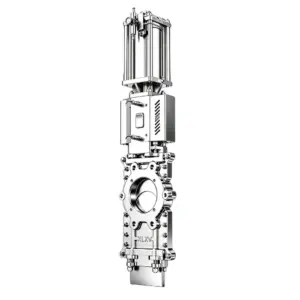 Pneumatic Through Knife Gate Valve