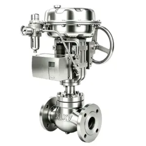 Single-seat Pneumatic Control Valve, Side Handwheel