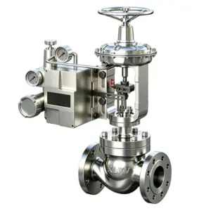 Single-seat Pneumatic Control Valve, Top Handwheel