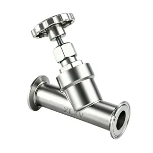 Tri-Clamp Manual Angle Seat Valve